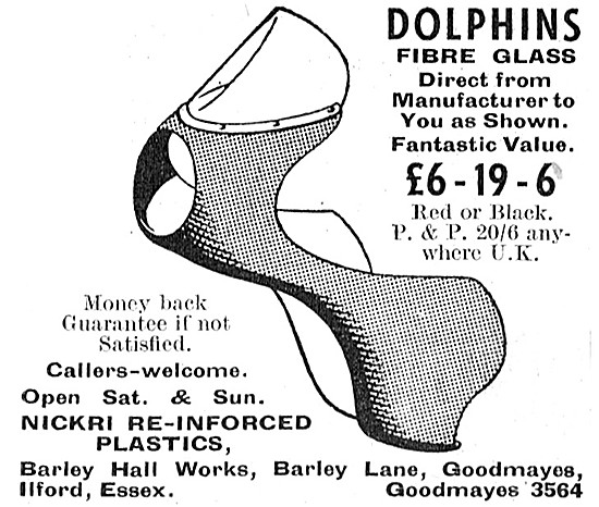 1962 Nickri Dolphin Fairings                                     