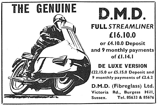 1963 DMD Full Streamliner Fairing                                