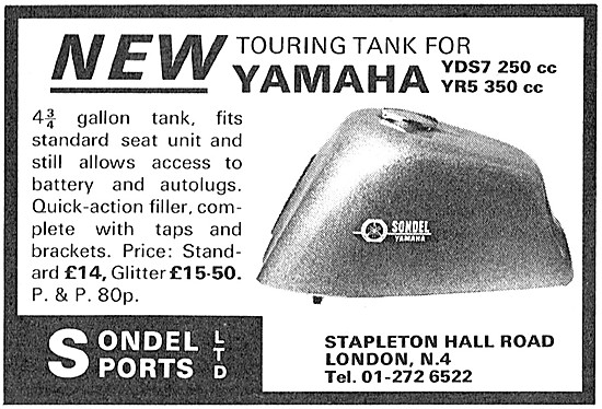 Sondel Notor Cycle Fuel Tanks - Sondel Yamaha Fuel Tanks         