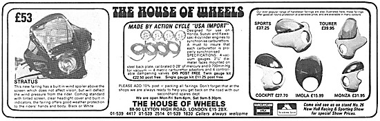 The House Of Wheels Motorcycle Fairings                          