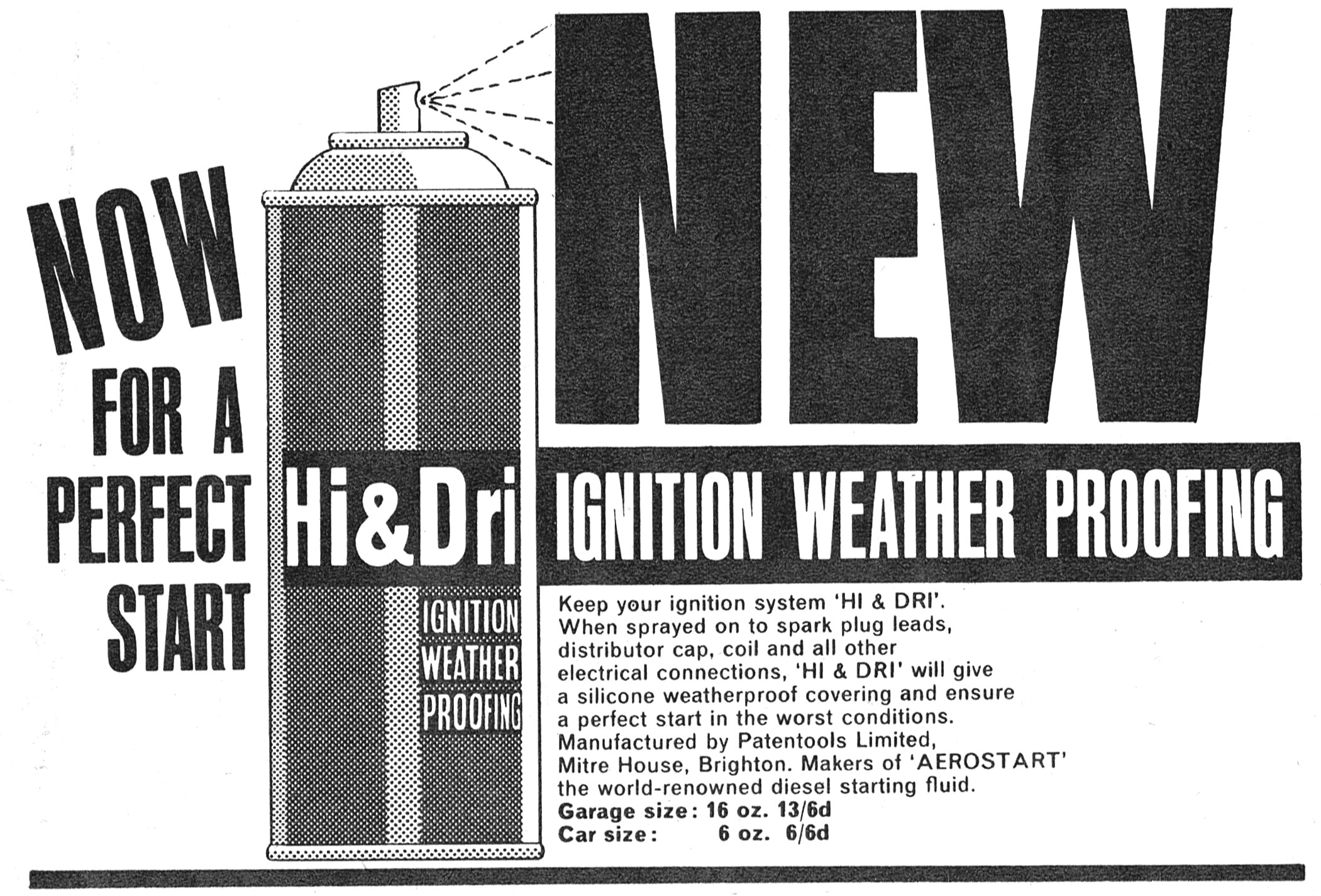 Hi & Dri Ignition Silicone Weatherproofing Spray                 