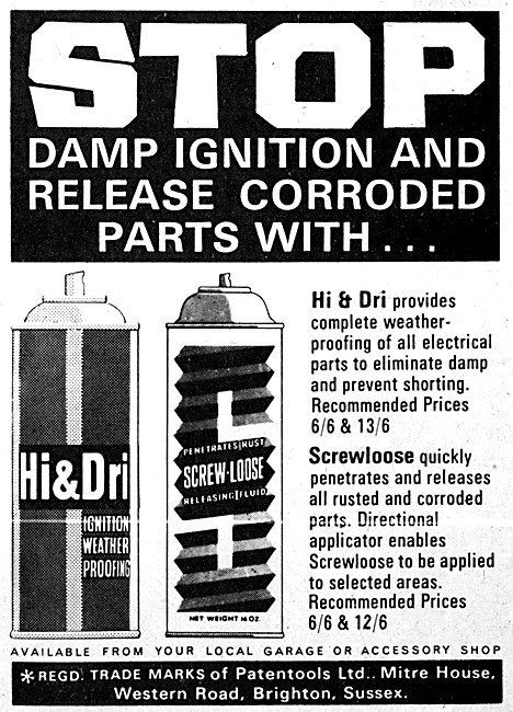 Hi & Dri Ignition Silicone Weatherproofing Spray                 