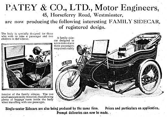 Patey Sidecars                                                   