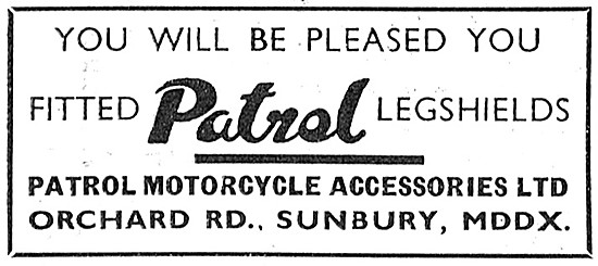 Patrol Motorcycle Legshields - Patrol Moped Legshields           