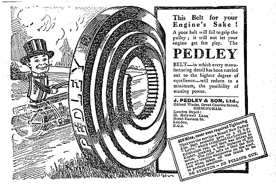 Pedley Motor Cycle Belts                                         