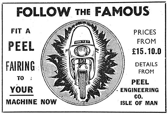 Peel Motor Cycle Fairings                                        