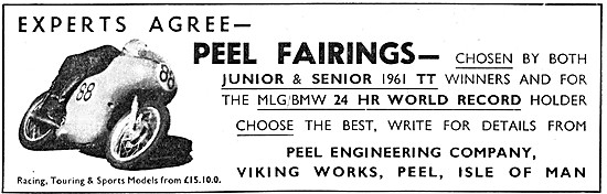Peel Motor Cycle Fairings                                        
