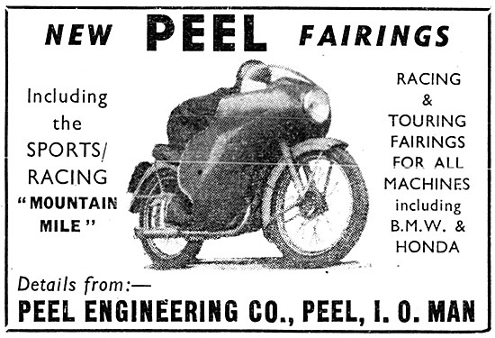 Peel Mountain Mile Motor Cycle Fairing                           