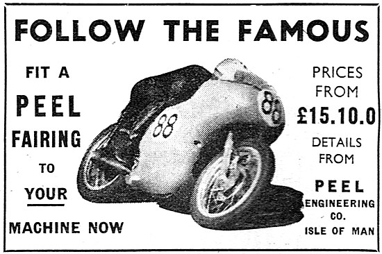 Peel Motor Cycle Fairings                                        