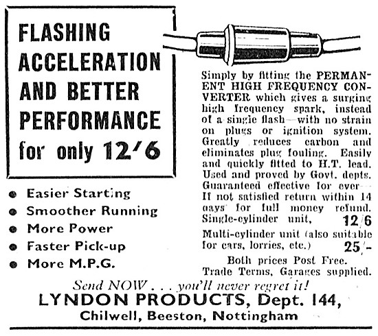 Lyndon High Frequency Ignition Converter - Ignition Supercharger 