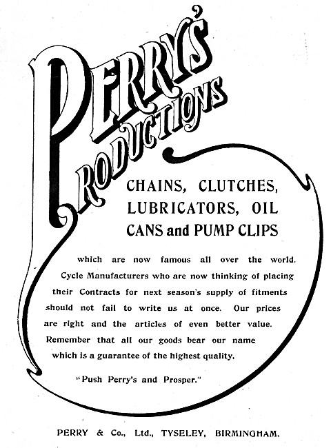 Perry Motor Cycle Chains                                         