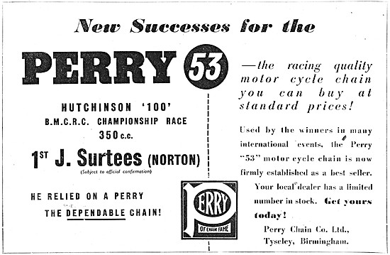 Perry 53 Motor Cycle Chain - Perry '53'                          