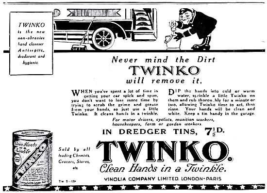 Twinko Abrasive Hand Cleaner 1918                                
