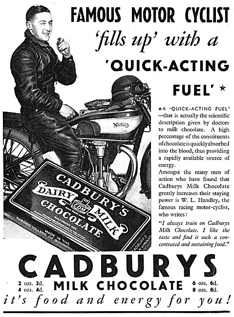 Cadburys Dairy Mik Chocolate 1934 Advert                         