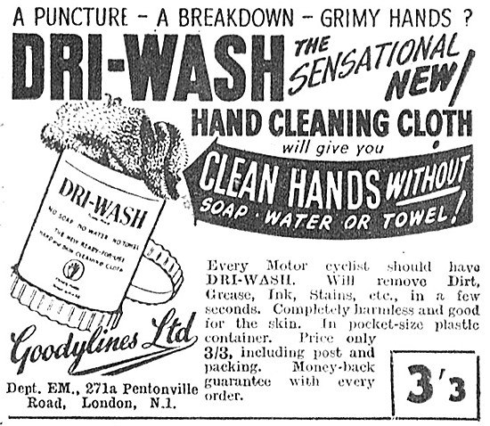 Goodylines Dri-Wash Hand Cleaning Cloth                          