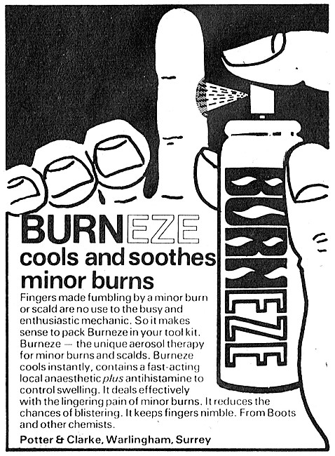 Potter & Clarke Burneze                                          