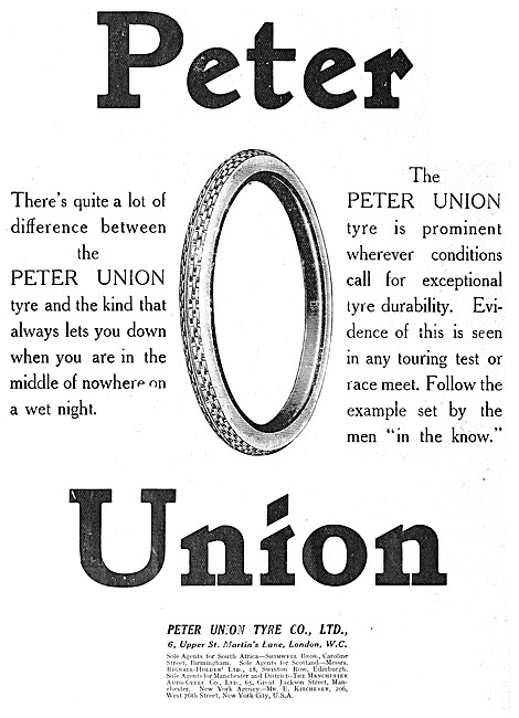 Peter Union Tyres - Peter Union Motor Cycle Tyres                