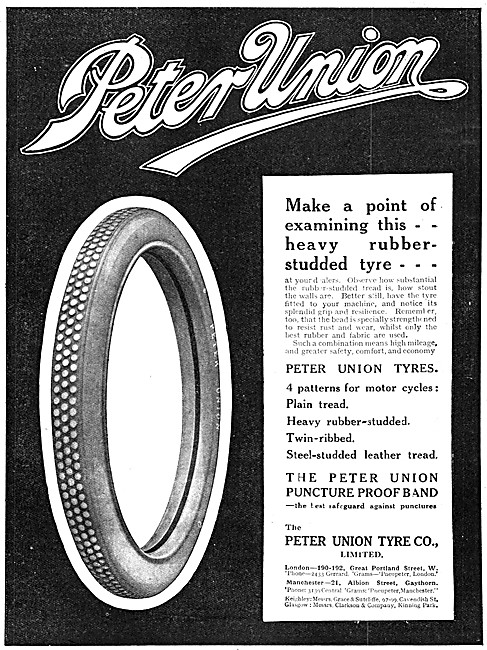 Peter Union Tyres - Peter Union Motor Cyclke Tyres               