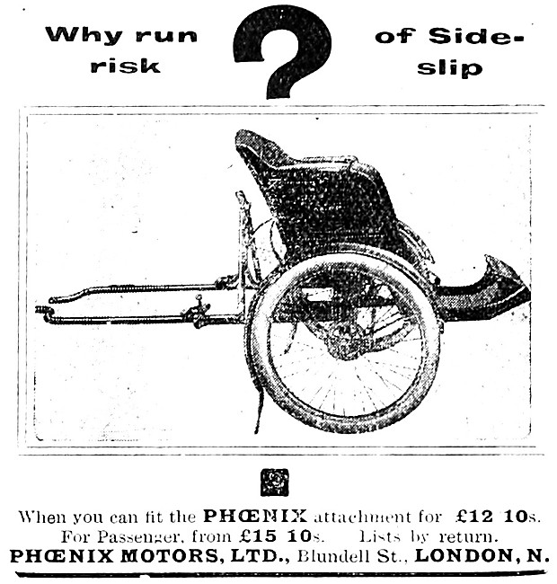 Phoenix Motors Sidecar Anti-Sideslip Attachment                  