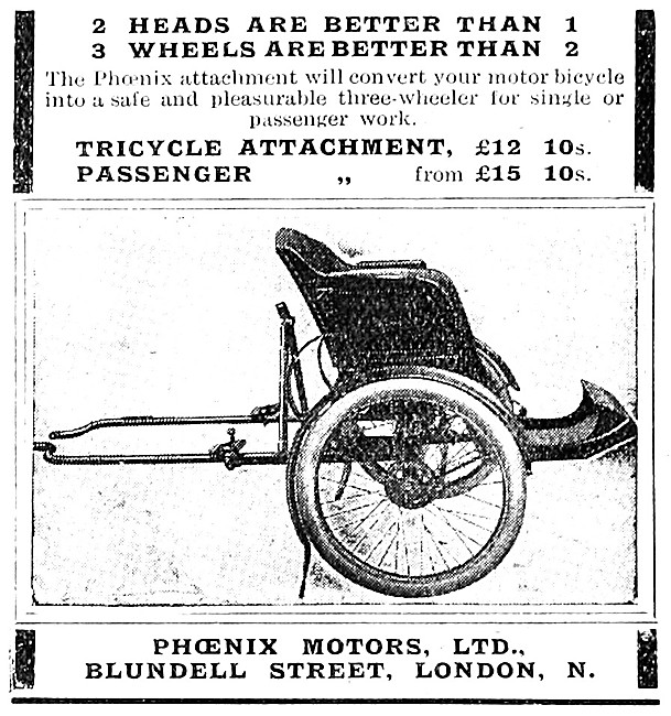 Phoenix Motors Sidecar Anti-Sideslip Attachment                  