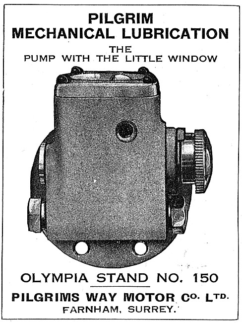 Pilgrim Pumps - Pilgrim Mechanical Lubrication 1926              