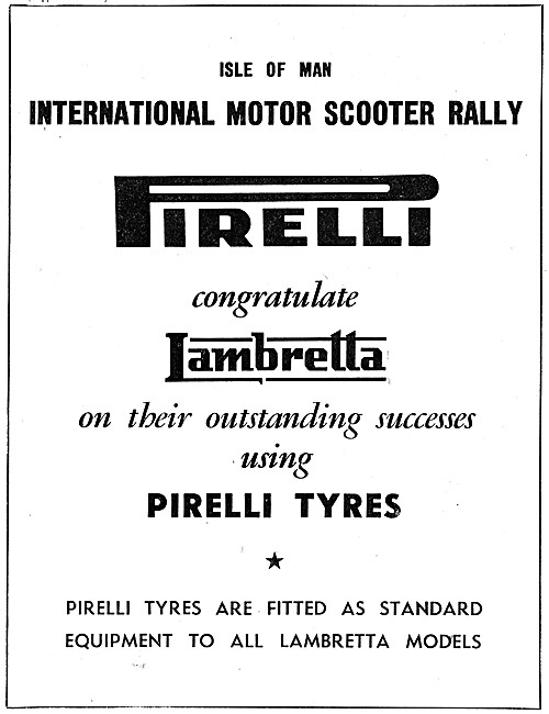 Pirelli Motor Scooter Tyres                                      