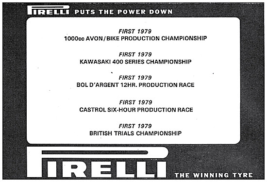 Pirelli Motorcycle Tyres                                         