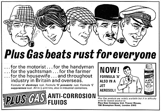 Plus Gas Anti-Corrosion Fluids - Plus Gas Rust Remover           