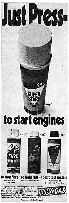 Plus Gas Super Start - Plus Gas Dewatering Spray                 