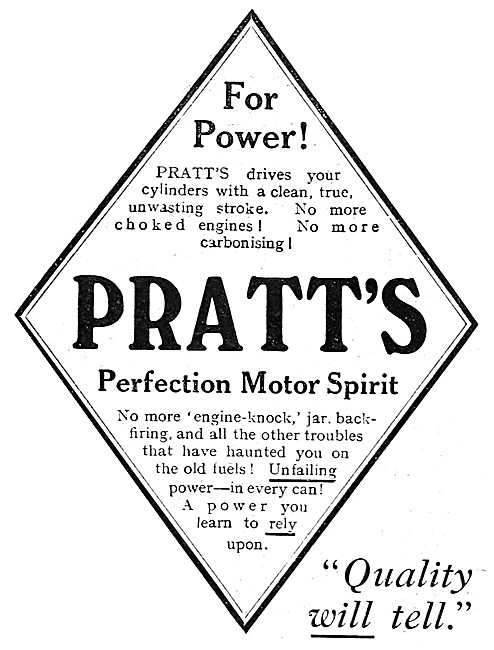 Pratts Motor Spirit - Pratts Petrol                              