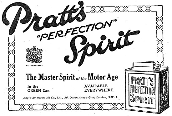 Pratts Perfection Motor Spirit - Pratts Petrol                   