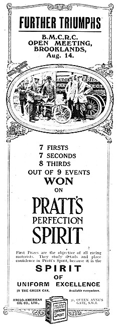 Pratts Motor Spirit - Pratts Petrol                              