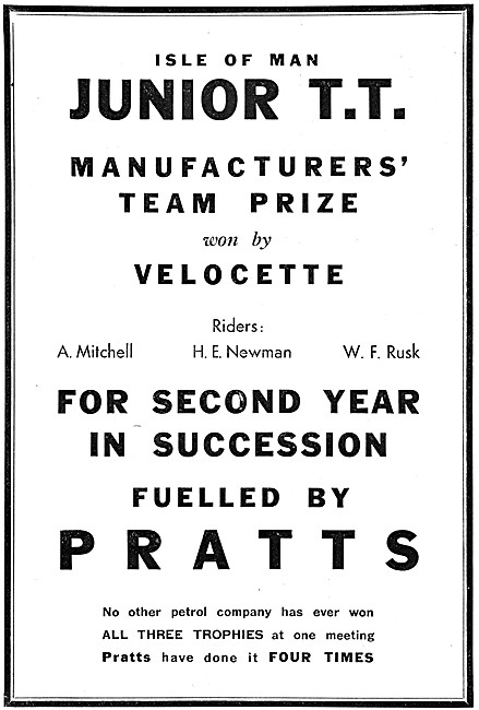 Pratts Motor Spirit - Pratts Petrol                              