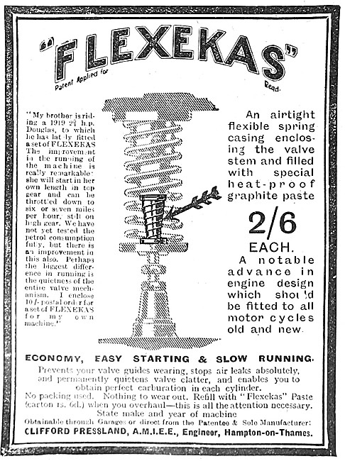 Presland Flexekas Valve Stem Lubricator & Leak Preventer         