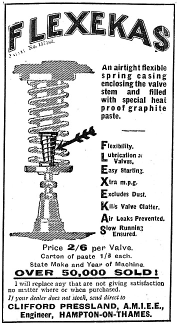 Presland Flexekas Valve Stem Lubricator & Leak Preventer         