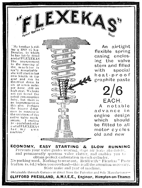 Presland Flexekas Valve Stem Lubricator & Leak Preventer         