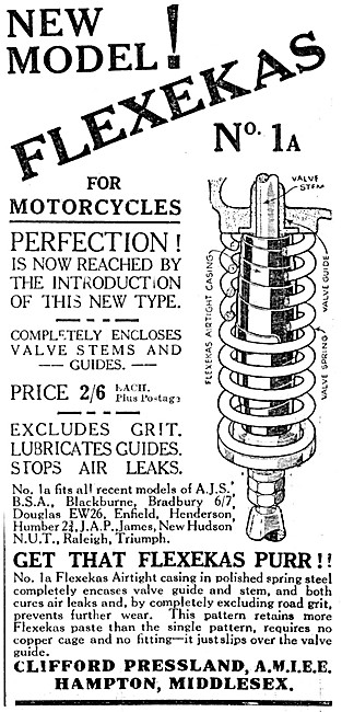 Presland Flexekas Valve Stem Lubricator & Leak Preventer         