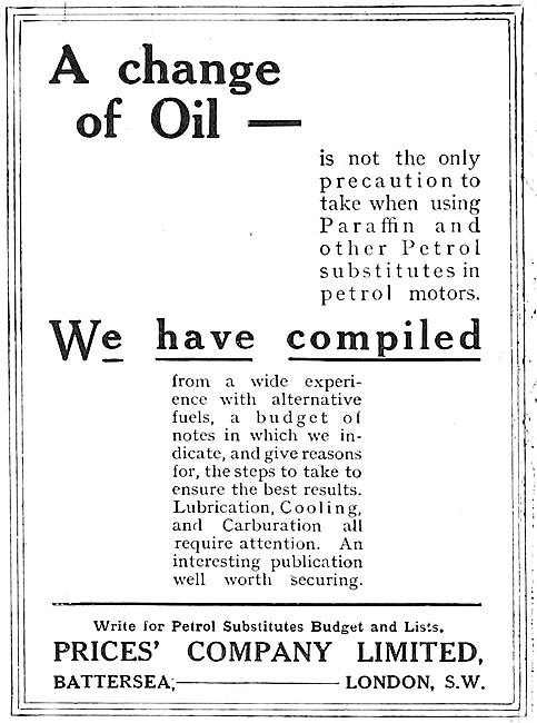 Prices Oil - Prices Lubricants                                   