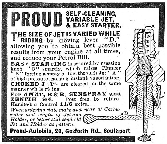 Proud Self-Cleaning Variable Jet Senspray                        