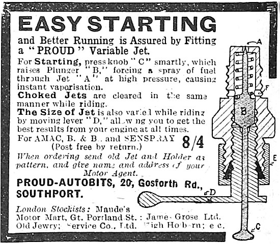 Proud Self-Cleaning Variable Jet Senspray                        