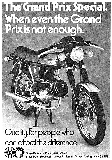 1976 Puch Grand Prix Special                                     