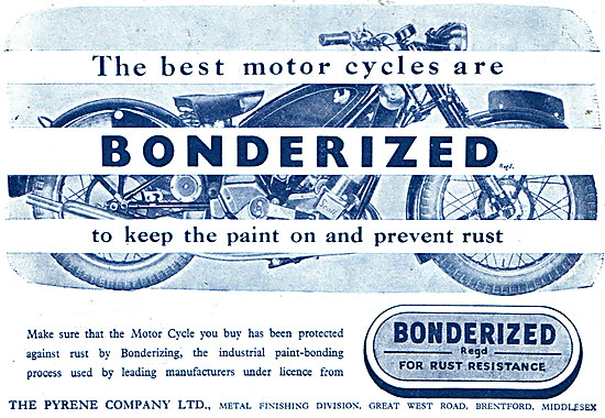 Bonderizing - Pyrene Industrial Paint Bonding Process            