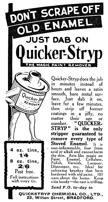 Quicker-Stryp Paint Remover                                      