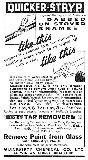 Quickstryp Paint Remover                                         