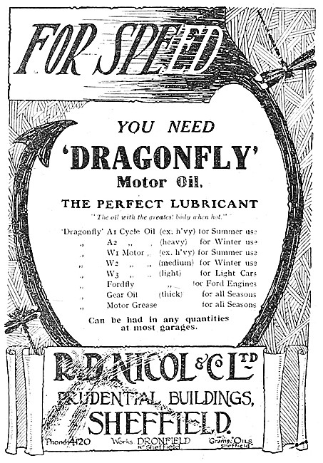 Dragonfly Motor Oil                                              