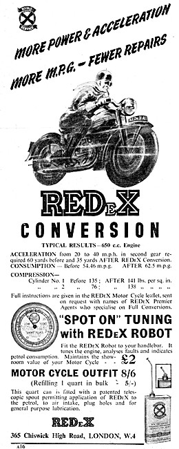 REDeX Petrol Additive - REDexX Tuning Robot                      