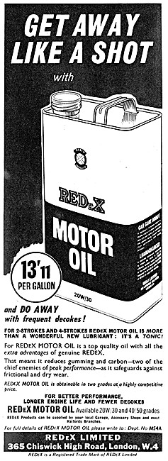 REDeX Motor Oil                                                  