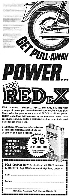 REDeX Petrol Additive - REDex Upper Cylinder Lubricant           