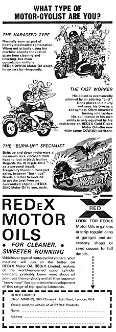 REDeX Motor Oils                                                 