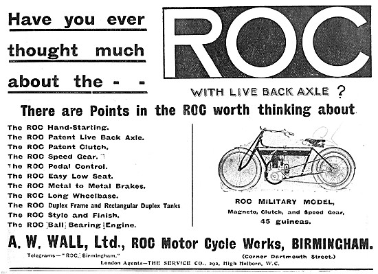 ROC Motorcycles, Engines & Gearboxes                             